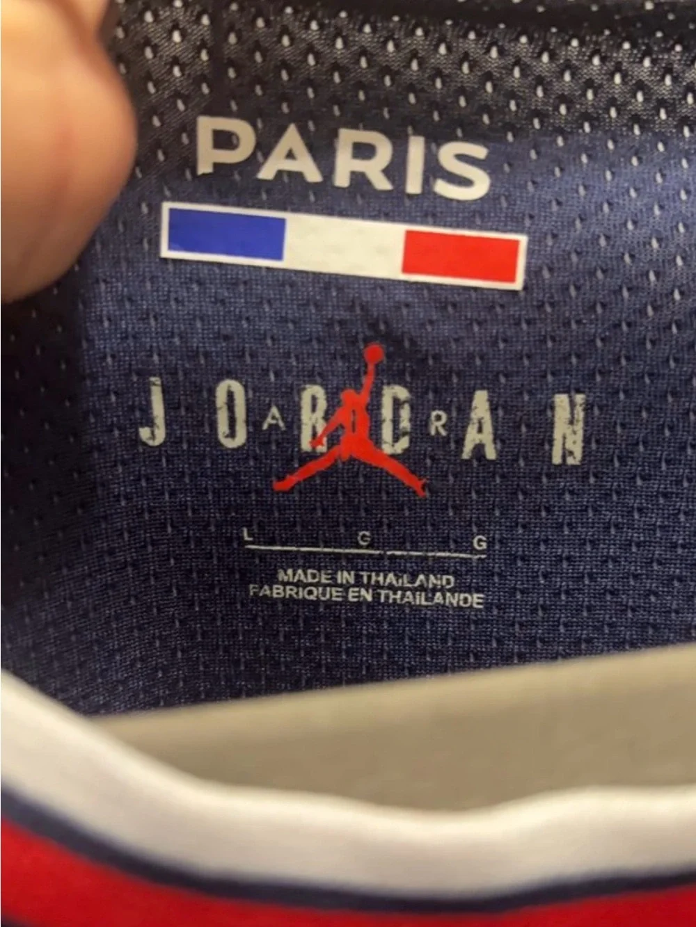Paris Saint-Germain 2021/22 Home Jersey by Jordan ( Messi )